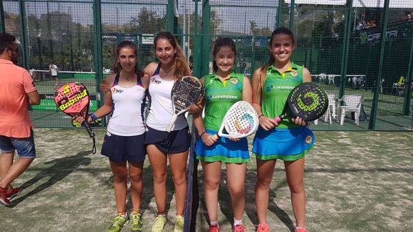 Equipo español menores mundial de pádel Málaga 2017