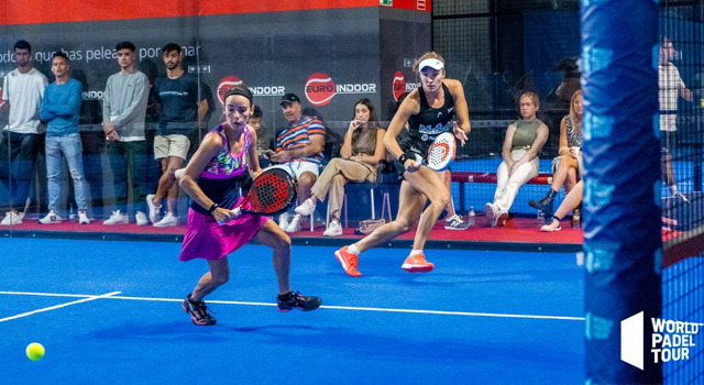 Estela Francés y Ksenia Sharifova previas Madrid Master 2022