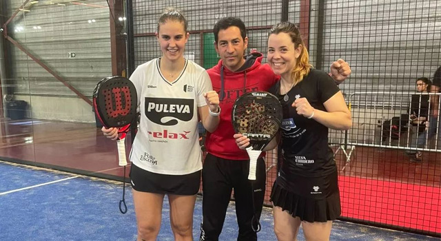 Esther Carnicero y Lucía Martínez 1/16 Bruselas Open 2022