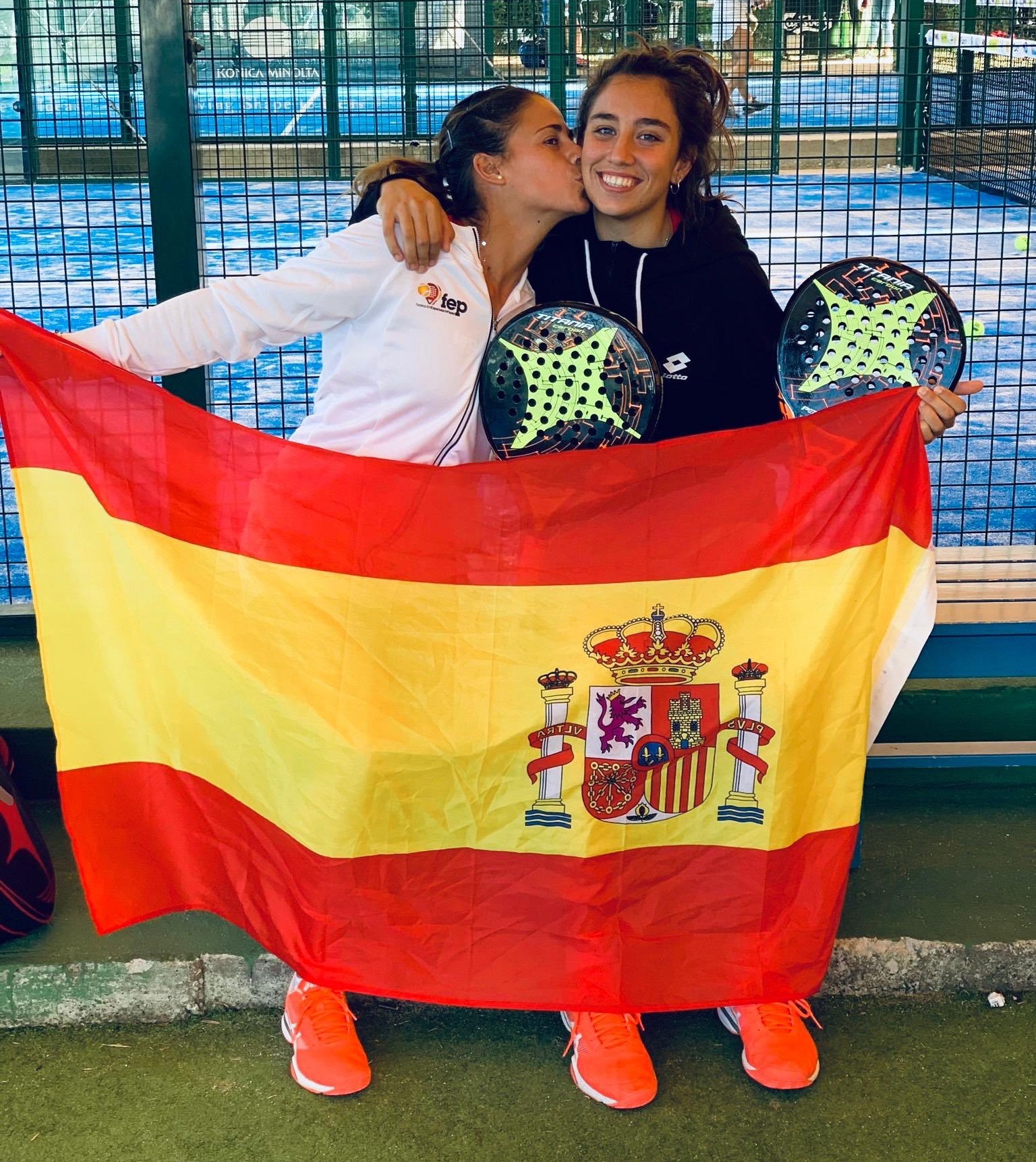 Bea González y Maricarmen Villalba victoria cuartos Europeo Lisboa