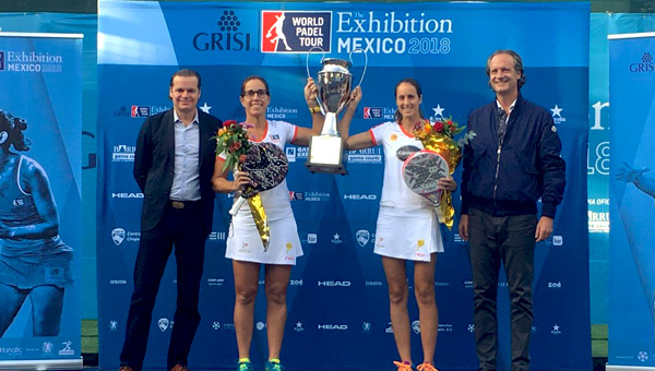 Foto final femenina Lucía y Gemma, Mapi y Majo México 2018