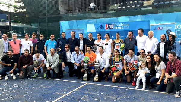 Foto de equipo exhibición México 2018