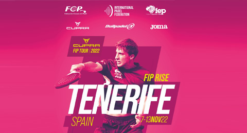 El pádel internacional llega a Tenerife: el FIP RISE enciende la mecha