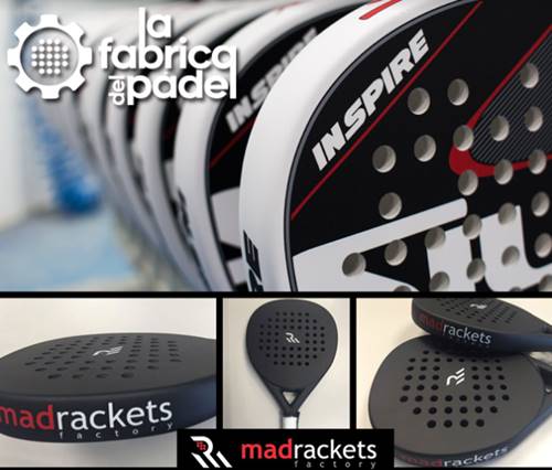 Fábrica del pádel Madrackets y Padel Nuestro