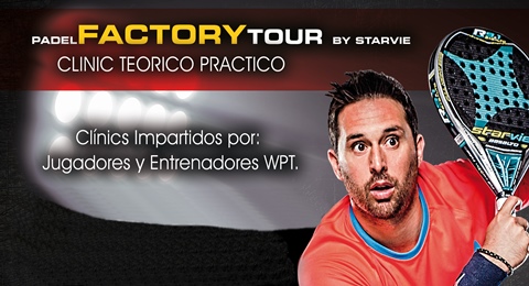 ¿Quieres vivir una experiencia de pádel total? Participa en el StarVie Factory Tour