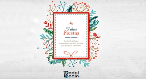 Os deseamos una Feliz Navidad y un Próspero Año de pádel