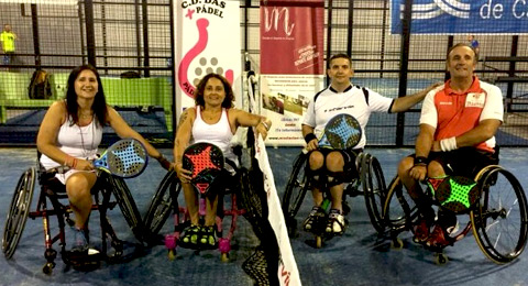 Dobles parejas para el equipo de pádel adaptado de StarVie