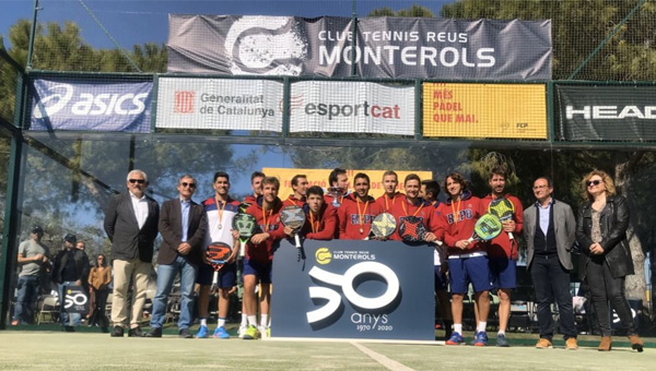 Equipo masculino RC Polo final Campeonato Cataluña Absoluto 2020