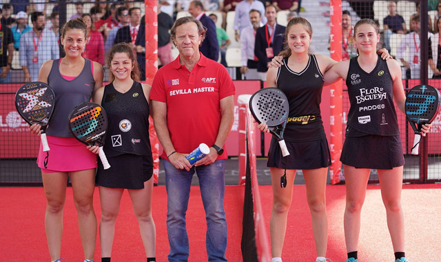 Inicio final femenina APT Padel Tour Sevilla