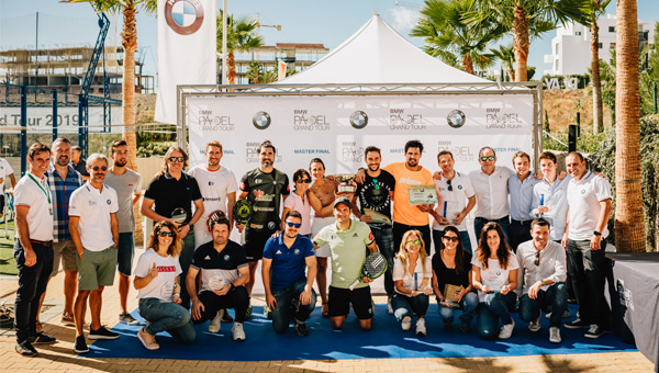 Foto final ganadores BMW Padel Grand Tour Fuengirola 2019