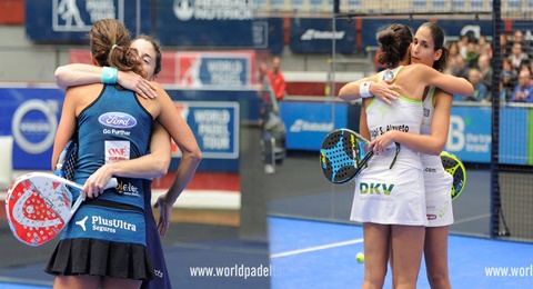 Cumbre de pádel femenino en una final que se antoja de gran lujo