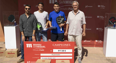 Puerta de Hierro brindó un gran espectáculo en las finales del Circuito de Pádel Mahou San Miguel