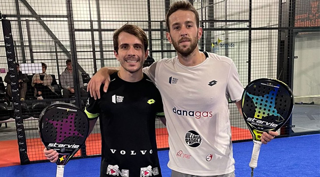 Lucas Bergamini y Jorge Ruiz previas finales Malmo Open 2021