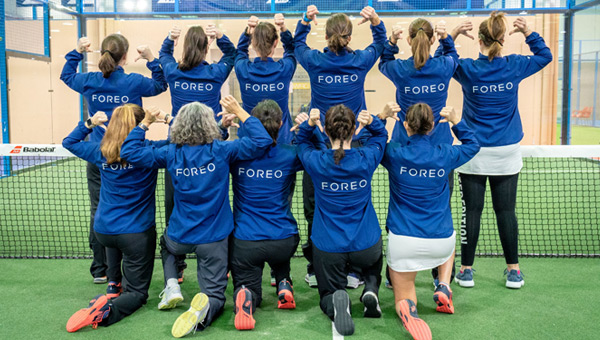 Equipo CT Chamartín femenino patrocinio Foreo