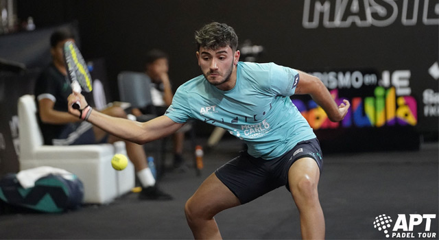 Franco Dal Bianco previa Master final APT Padel Tour 2022 