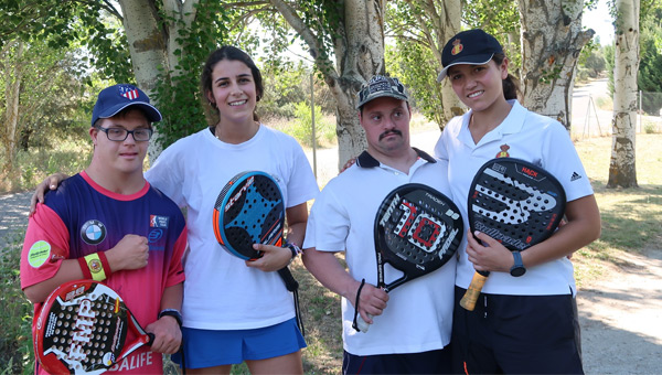 Fundación Down madrid pádel inclusivo