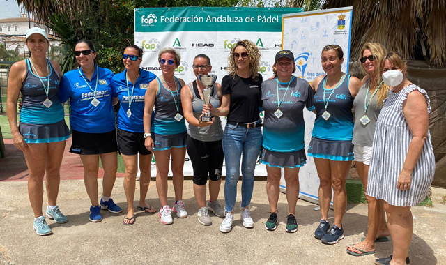 Campeonas Andalucía Veteranas 1ª categoría