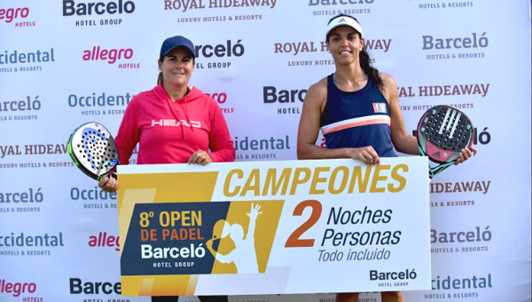 Victoria Magüi Serna y Mari Carmen Díaz Open Barceló 2018