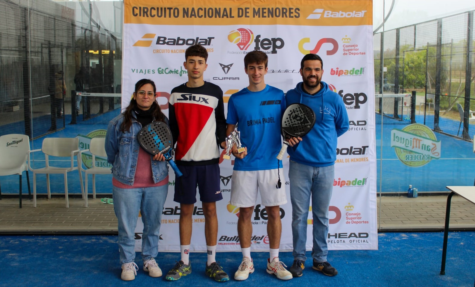 Ganadores Tyc2 Babolat Padel FEP