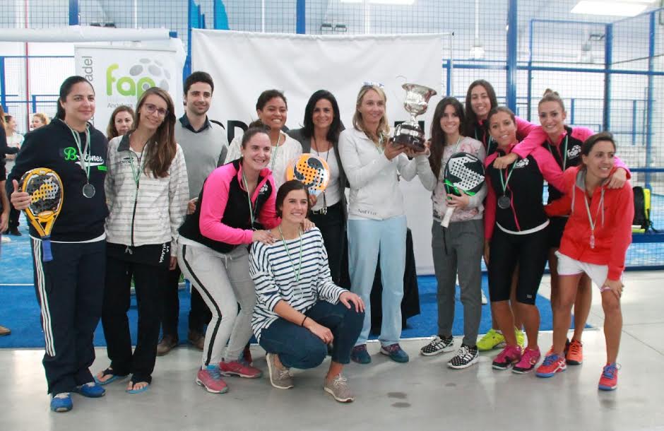 Ganadoras femenino Campeonato Andalucía Absoluto