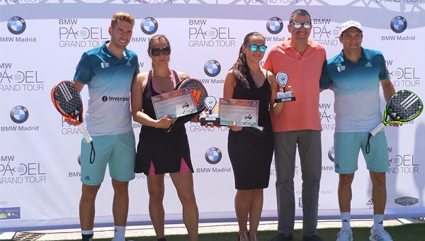 Ganadoras categoría femenina BMW Padel La Moraleja Madrid 2019