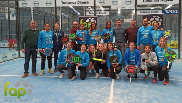 Partidos femeninos Cto Andalucía por Equipos Absoluto