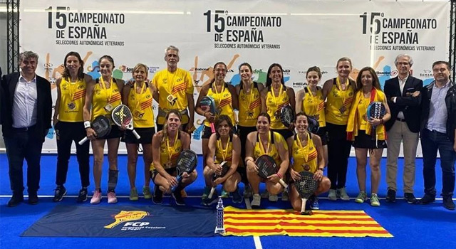 Equipo Cataluña Cto España FEP Veteranos 2022