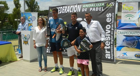 El pádel de menores andaluz vivió una enorme fiesta con grandes campeones