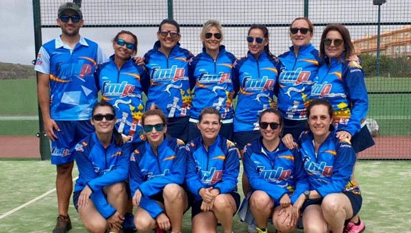 Equipo chicas Melilla Cto. Canarias Absoluto Veteranos por Selecciones 2019