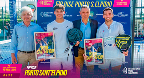 'Sanyito' Gutiérrez e Ignacio Piotto consiguen estrenar su palmarés en el FIP Rise de Porto Sant’Elpidio
