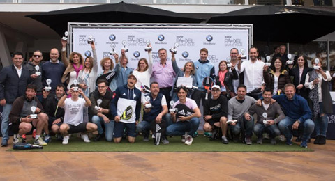 La lluvia no desdibujó lo más mínimo la cita de Tarragona del BMW Padel Grand Tour