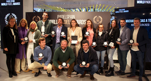 Día grande de pádel: los VIII PadelSpain World Padel Awards reconocieron a los mejores de 2022