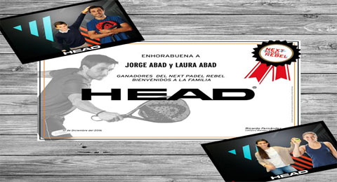 HEAD tiene dos grandes promesas con los ganadores del Next HEAD Padel Rebel