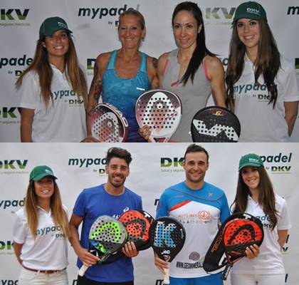 Ganadores primera prueba 2017 MyPadel by DKV