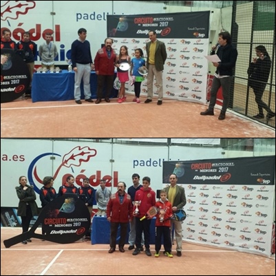 Campeones menores Bizkaia dentro