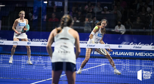 Gemma Triay y Alejandra Salazar final femenina México Open 2022