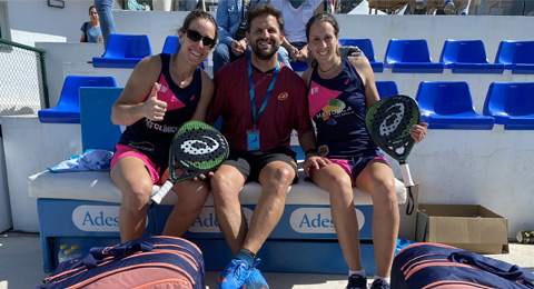 Máxima emoción en los duelos de 1/4 femeninos del Marbella Master