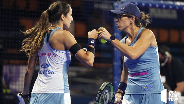 Semifinal femenina Menorca Gemma Triay y Lucía Sainz