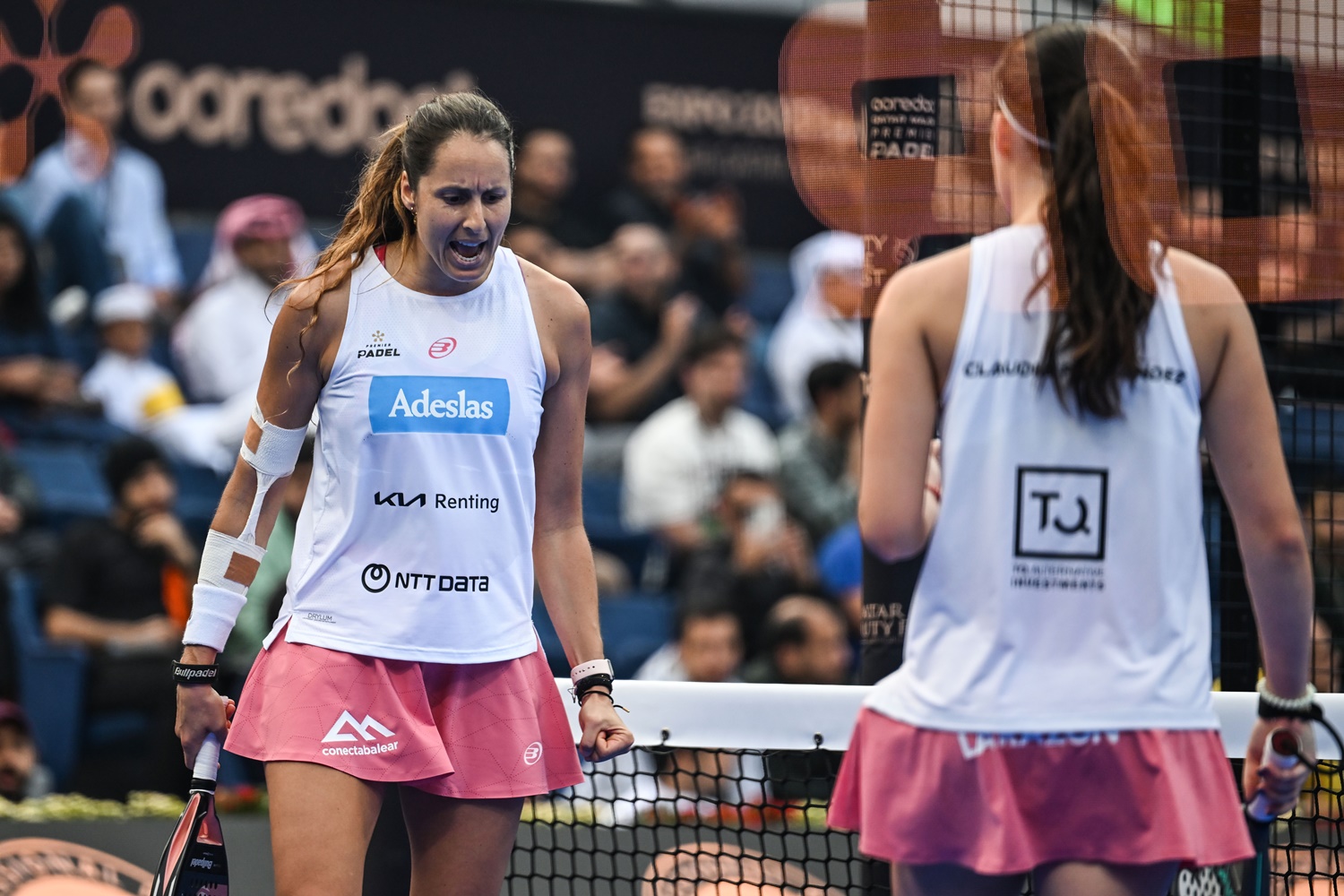 Gemma Triay y Claudia Fernández semis Qatar 2024