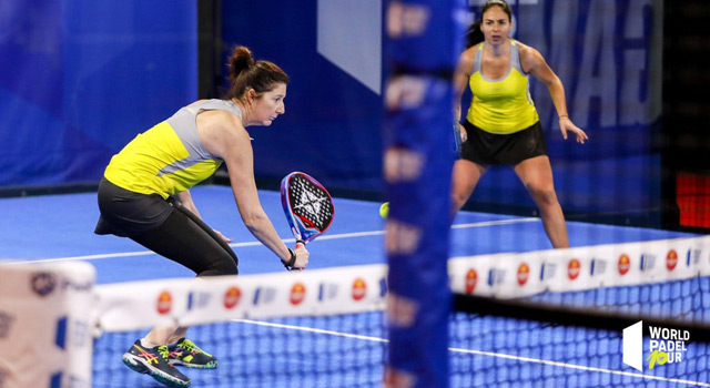 Emily Stellato y Giulia Sussarello previas CHile Open final