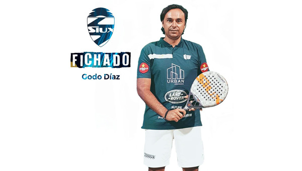 Godo Díaz fichaje Siux Padel 2019