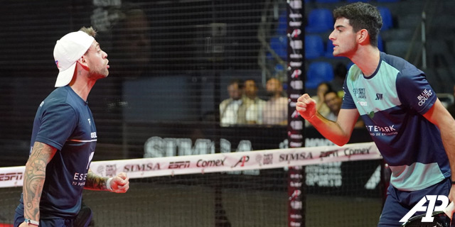 Gonzalo Alfonso y Juani De Pascual semis A1 Padel Puebla Open 2023