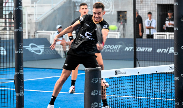 Gonzalo Rubio inicio cuadro final Italy major Premier Padel 2023