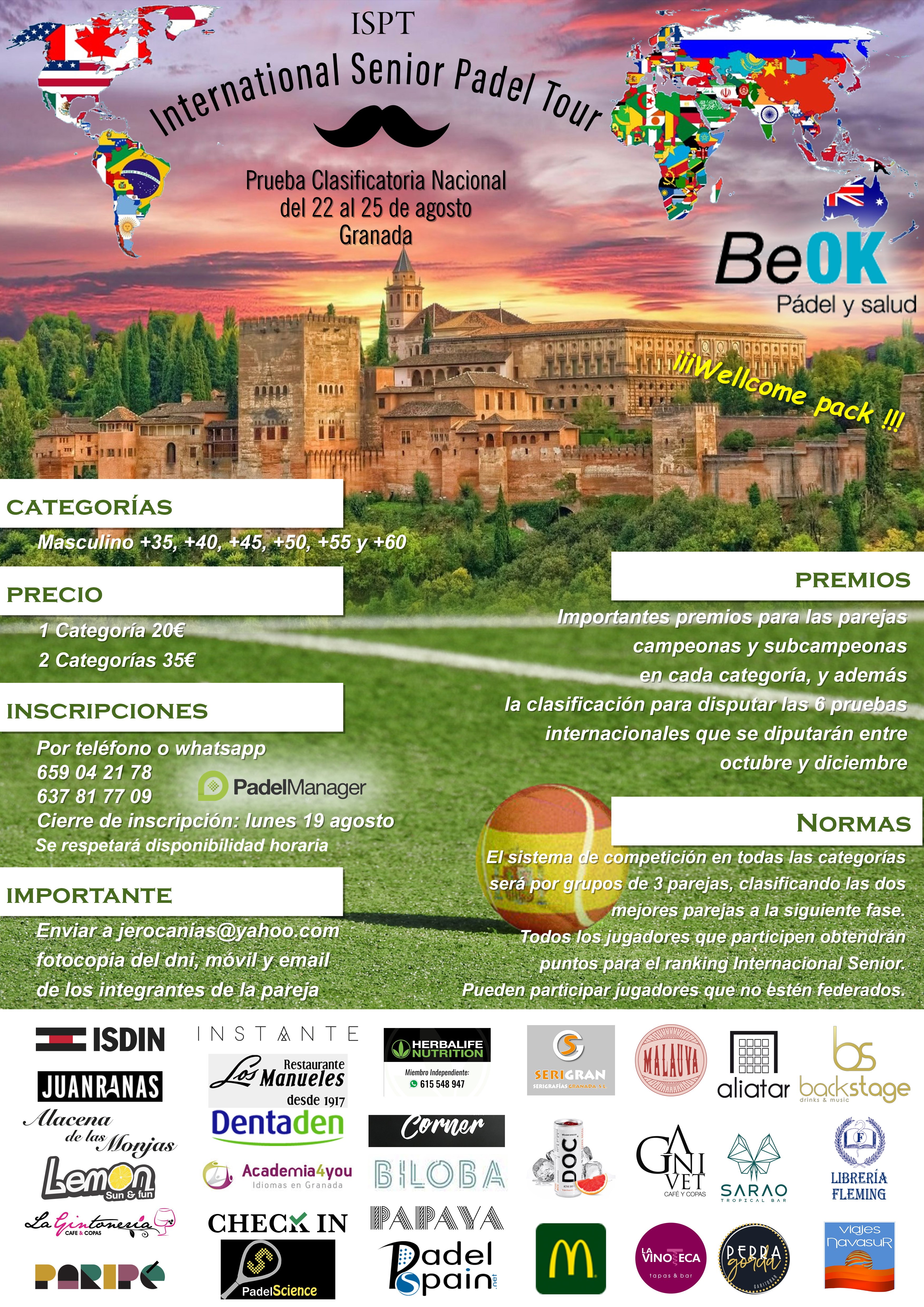 Cartel International Senior Padel TOur