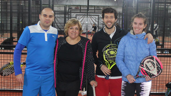 Partido mixto torneo padelgon madrid febrero 2018