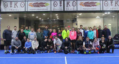 Más de 60 jugadores acudieron al primer torneo PadelGon