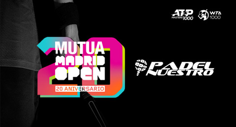 Grupo Padel Nuestro se mete a jugar en el Mutua Madrid Open