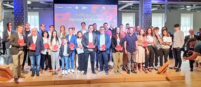 Premios Internet victoria Grupo Padel Nuestro