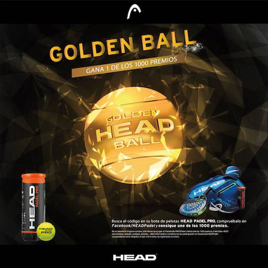 Promoción HEAD Golden Ball 2017