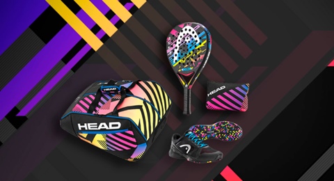 Colores y brillos para el look más retro de HEAD Padel